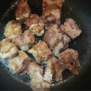 Make Chestnut potato rice step 4