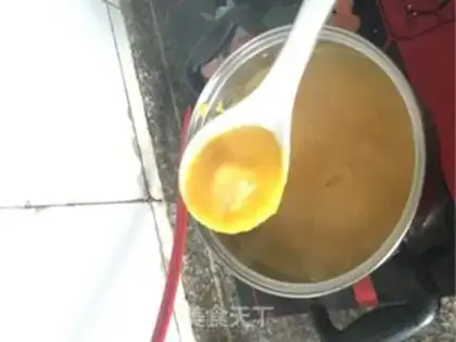 Make Iced sugar and orange jam tea step 4