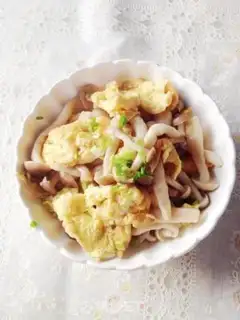 Make Crab mushrooms and duck eggs step 11
