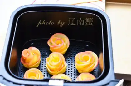 Make Rose apple rolls step 10