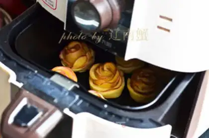 Make Rose apple rolls step 11
