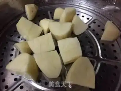 Make Mashed potato salad step 1