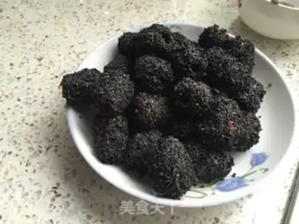 Make "Sesame gel dates." step 4