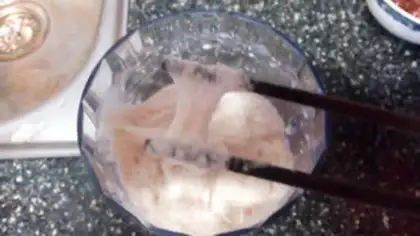 Make Japanese medicine and rice step 1