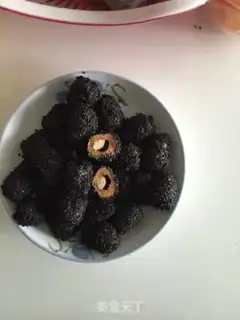 Make "Sesame gel dates." step 7