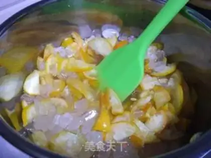 Make Honey gold orange sauce step 4