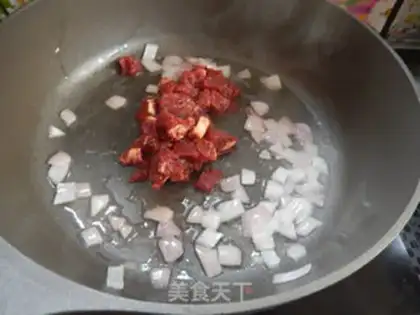 Make Black pepper beef cover step 6