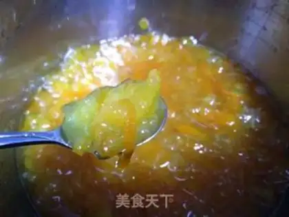 Make Honey gold orange sauce step 6
