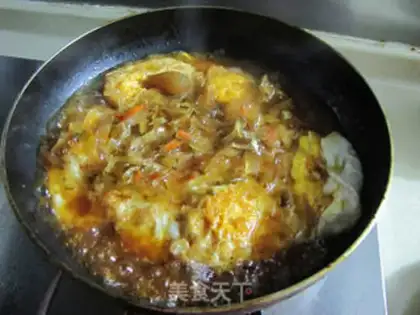 Make Five eggs step 4