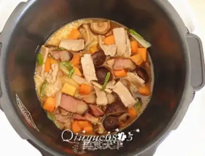 Make The salty rice step 7