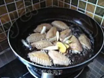 Make Coke chicken wings step 3