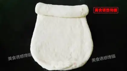 Make Pure milk pine toast step 5