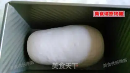 Make Pure milk pine toast step 6