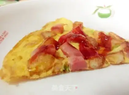 Make Potato-butt ham eggs step 5