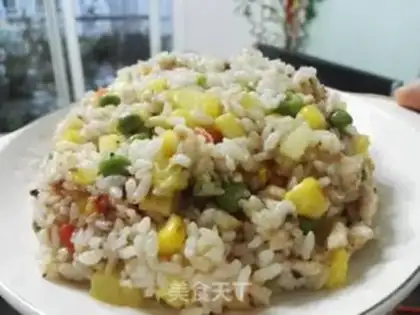 Make Pineapple rice step 10
