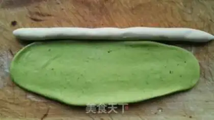 Make Spinach dumplings step 1