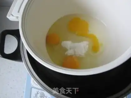 Make The sweet little potato cake step 1