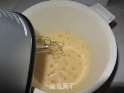 Make The sweet little potato cake step 3