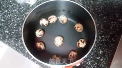 Make Tiger-skind quail eggs step 0