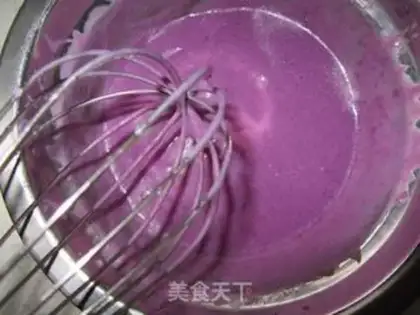 Make The sweet little potato cake step 8