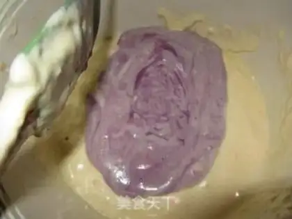 Make The sweet little potato cake step 10