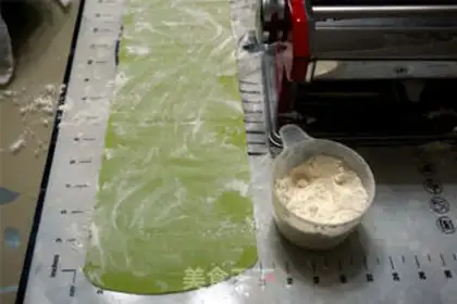 Make Spinach noodles step 8