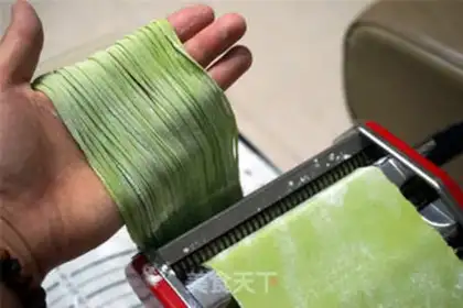 Make Spinach noodles step 9