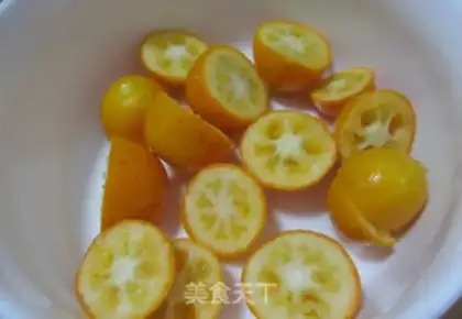 Make Orange honey tea step 0