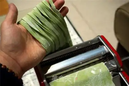 Make Spinach noodles step 10