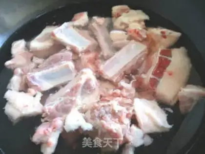 Make Fresh radish lamb chops step 1