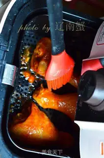 Make The fragrance makes a chicken leg step 4