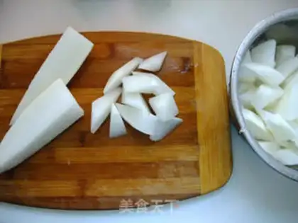 Make Fresh radish lamb chops step 5