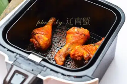 Make The fragrance makes a chicken leg step 5
