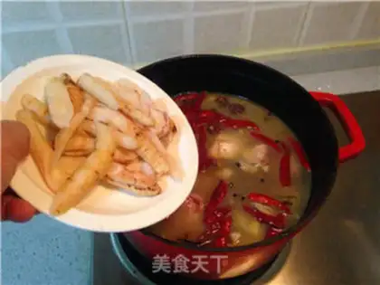 Make Chicken Liang step 8