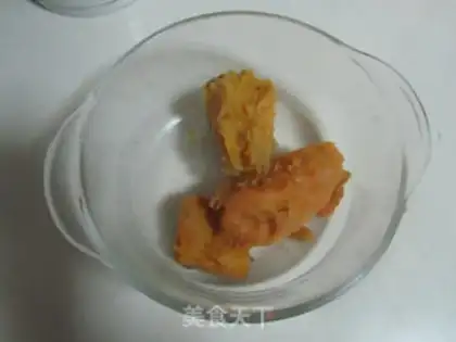 Make Sesame potatoes and soy sauce step 1