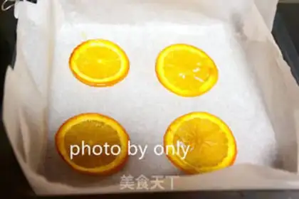 Make Orange cake roll step 4