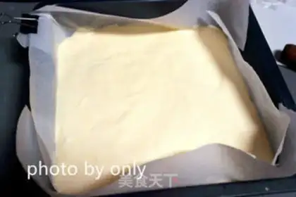 Make Orange cake roll step 8