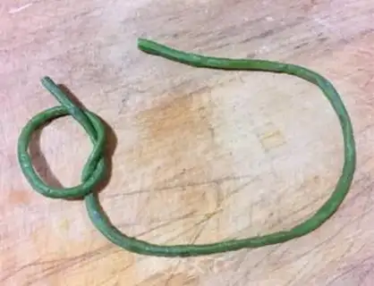 Make The peas are embedded in pearls step 5
