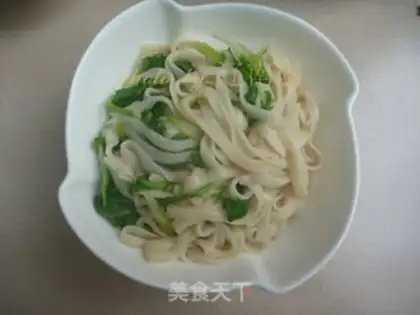 Make Oily noodles step 3