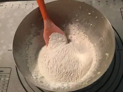 Make Christmas bouquet cookies step 3