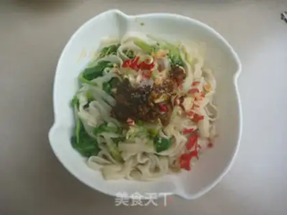 Make Oily noodles step 4