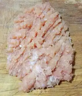 Make The peas are embedded in pearls step 9