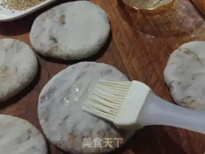 Make Sesame sauce pancakes step 10