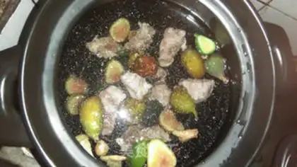 Make The fig soup of the ribs step 3