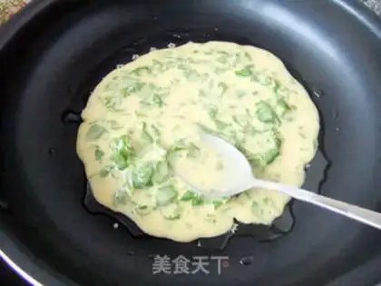 Make Celery eggcake step 5