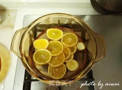 Make Sweet orange roll step 2