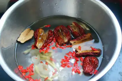 Make A winter tea step 2