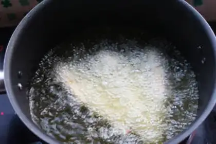 Make Dried and fried yellowfish step 4