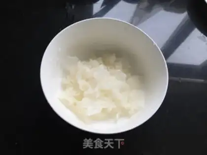 Make Silver Ear Lily Sydney soup step 1