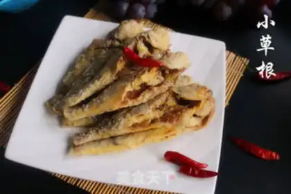 Make Dried and fried yellowfish step 8